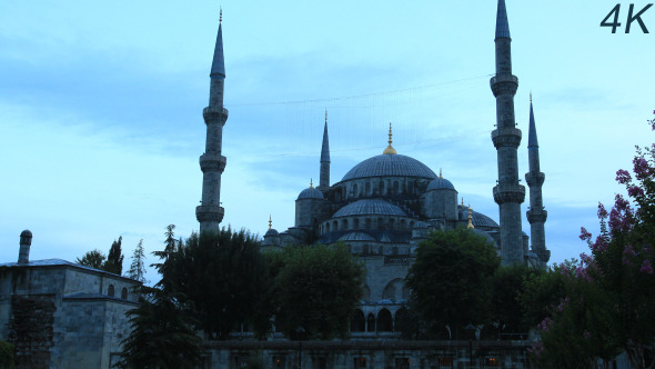 Sultan Ahmet Mosque. Blue Mosque In Istanbul 4