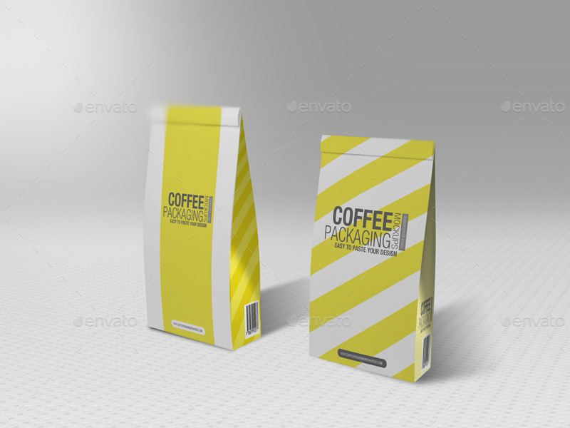 Coffee Packaging Mockups Vol2 by Wutip | GraphicRiver