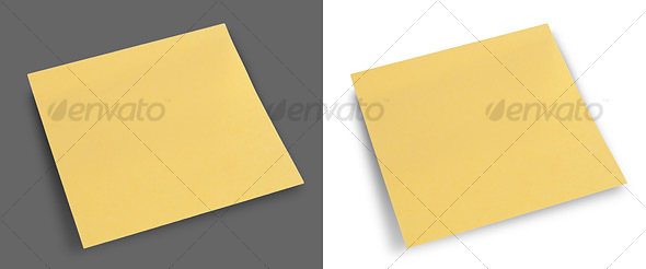 Yellow Sticky Note