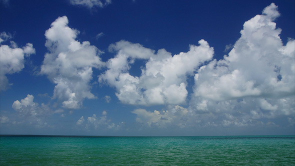 Ocean And Clouds