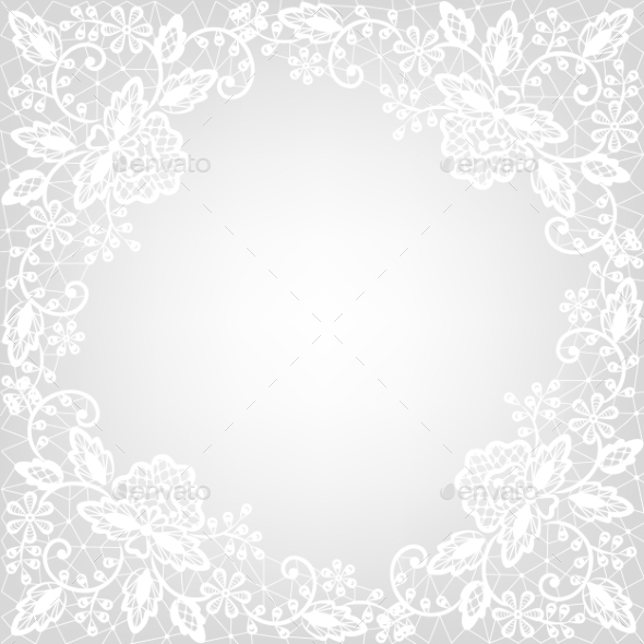 Wedding White Lace Background Stock Photo, Picture and Royalty