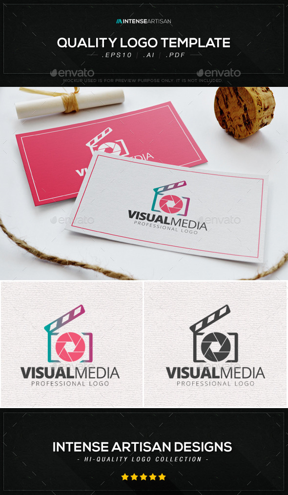 Visual Media Logo Template - Objects Logo Templates