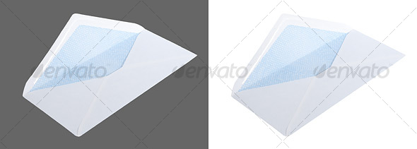 Open Envelope - Home & Office Isolated Objects