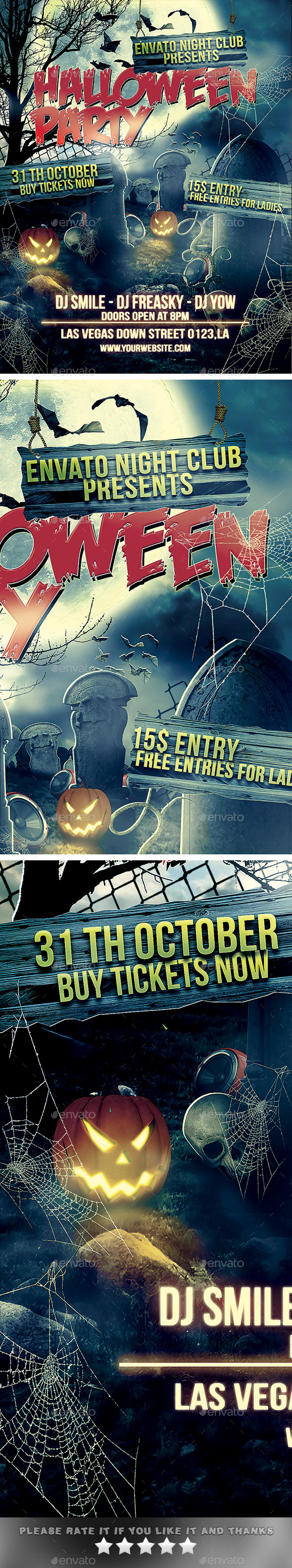 Halloween Party Flyer