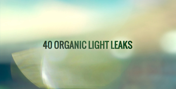 40 Organic Light Leaks