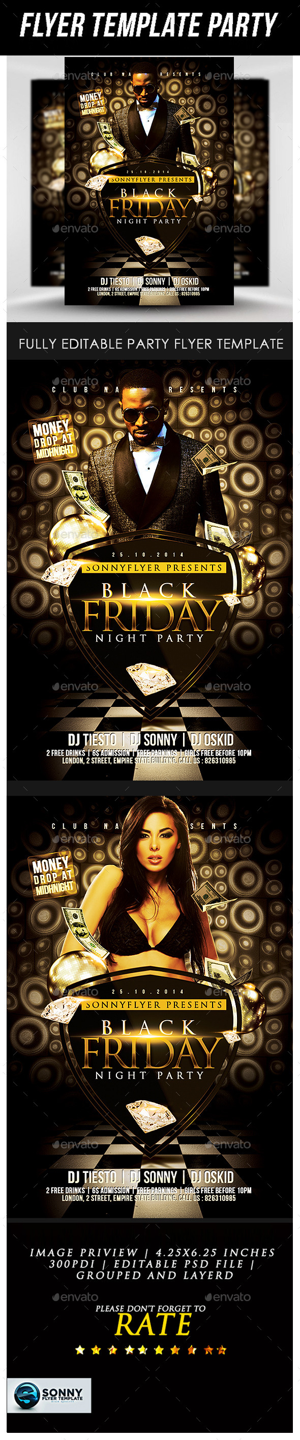 The Black Friday - Clubs & Parties Events