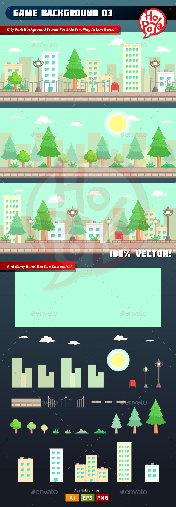 Game Background 03 - Backgrounds Game Assets