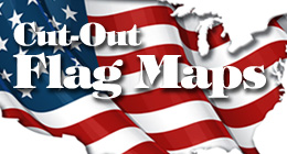 Cut-Out Flag Maps
