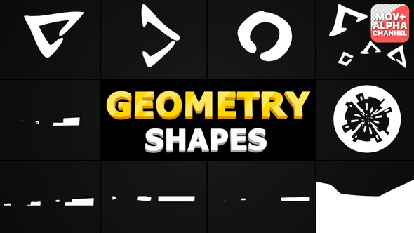 Geometry Shapes Pack | Motion Graphics