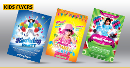 Kids Party Flyers