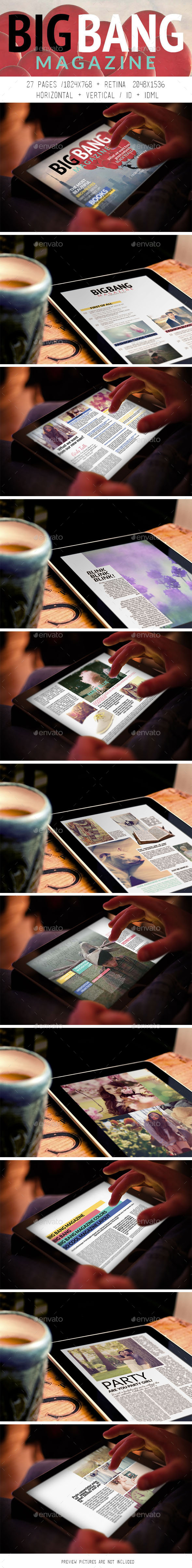 iPad & Tablet Big Bang Magazine - Digital Magazines ePublishing