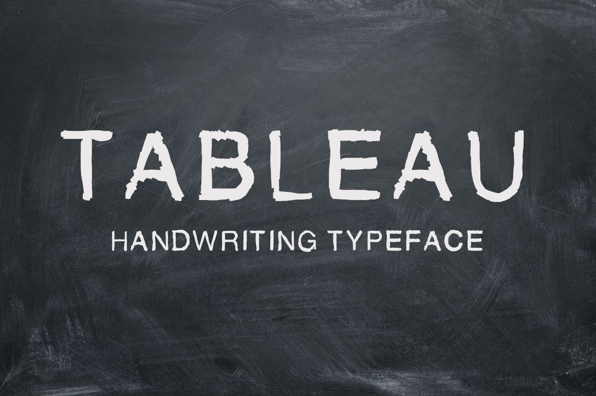 Tableau Handwriting font in Handwriting Fonts - product preview 1