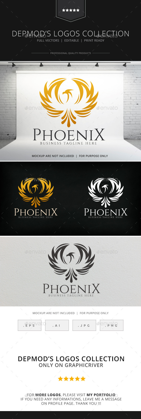 Phoenix Logo By Opaq Graphicriver