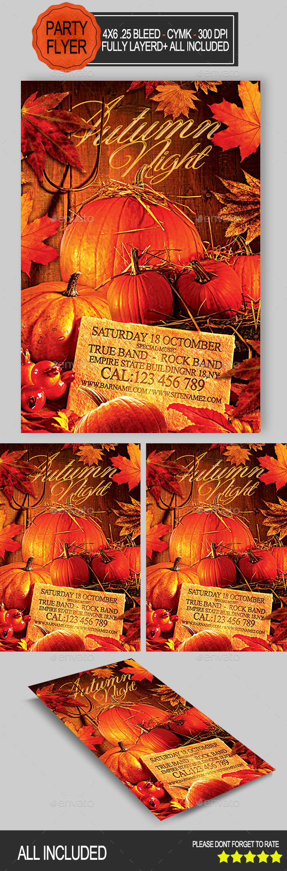 Autumn Night Party - Clubs & Parties Events