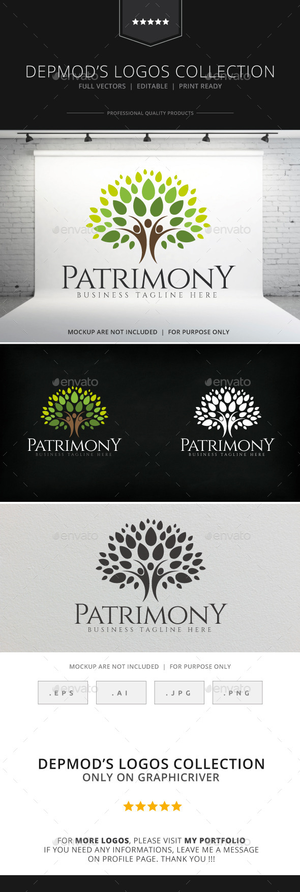 Patrimony Logo - Humans Logo Templates