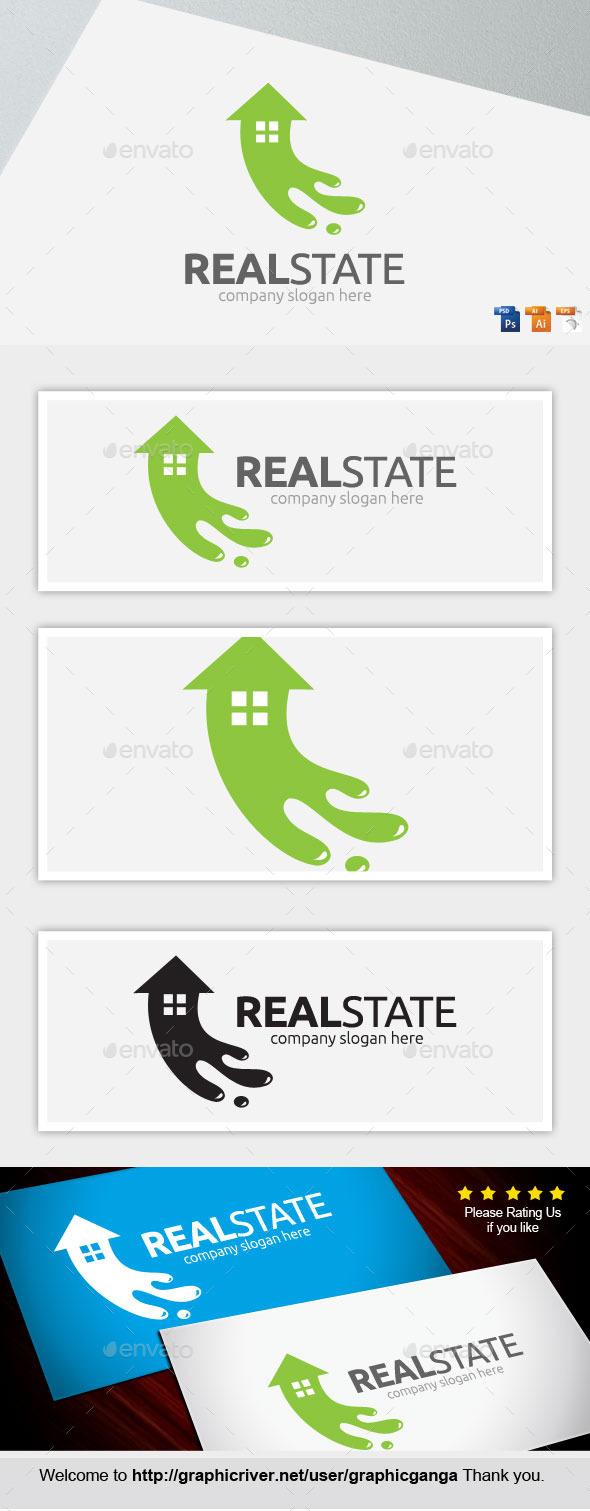 Rreal State - Buildings Logo Templates