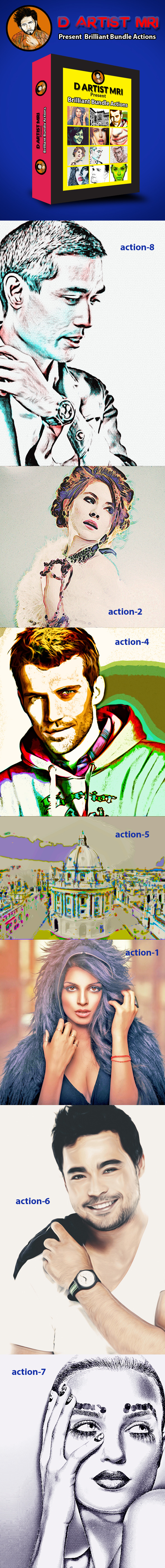Bundle Actions - Actions Photoshop