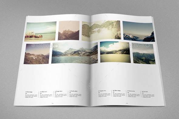 Minimal Style Magazine, Print Templates | GraphicRiver