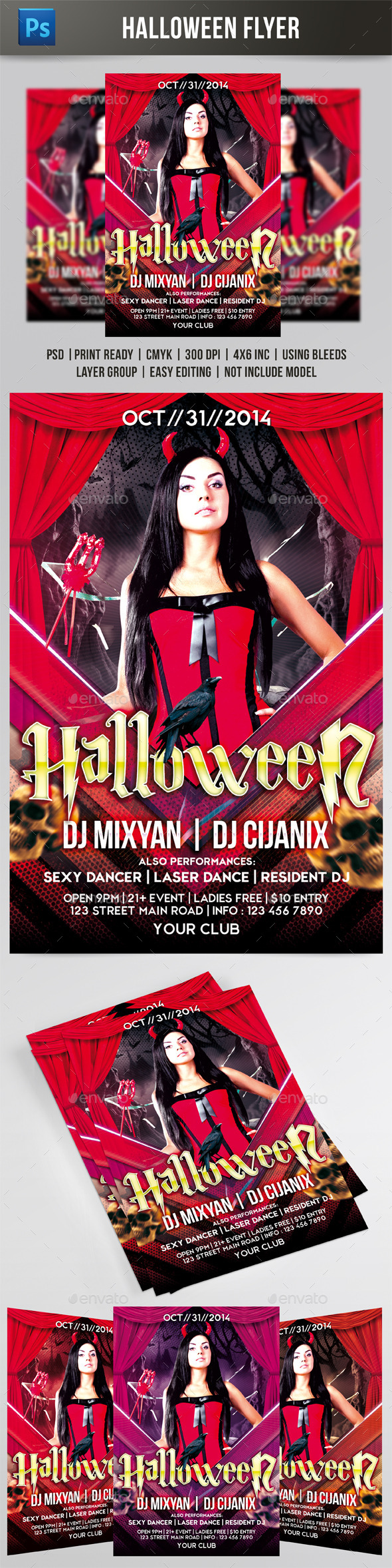 Halloween Flyer - Events Flyers