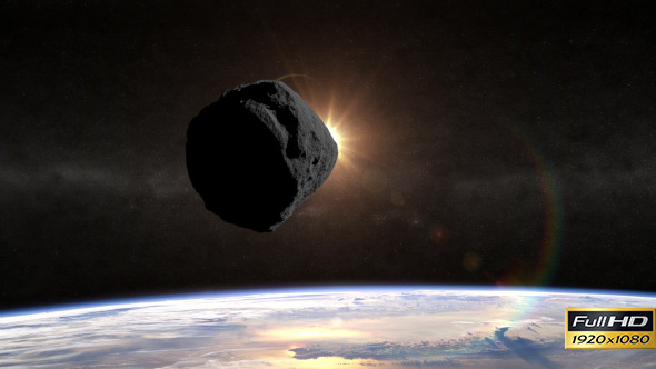 Asteroid Passing Close to Earth  