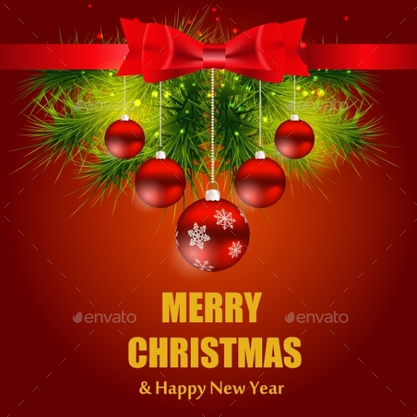 Christmas and New Year Background. - Christmas Seasons/Holidays