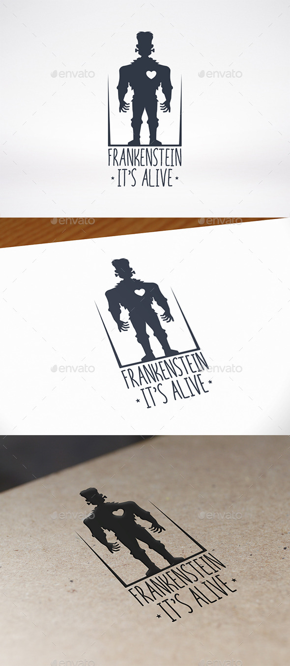 Frankenstein Logo Template - Humans Logo Templates