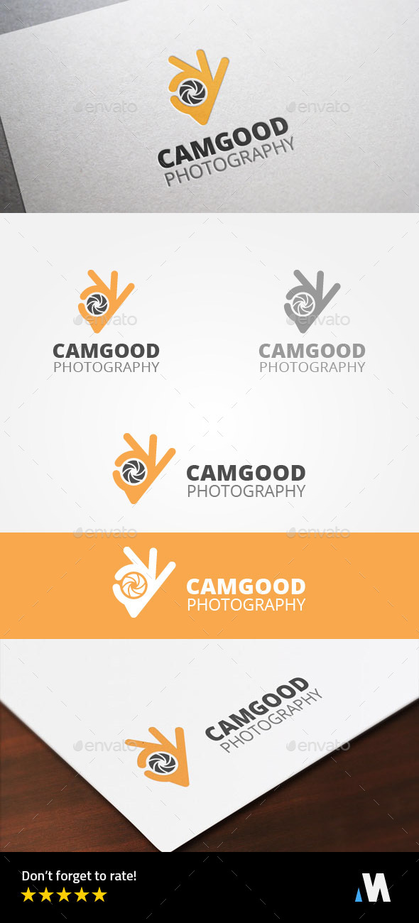Ok Camera or Good Photography - Symbols Logo Templates