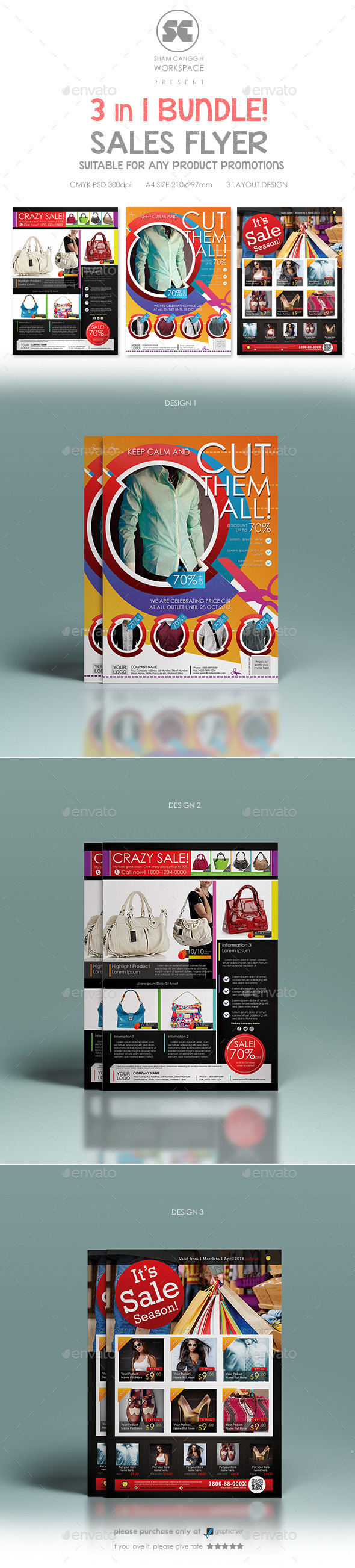 Multipurpose Sales Flyer Bundle - Miscellaneous Events