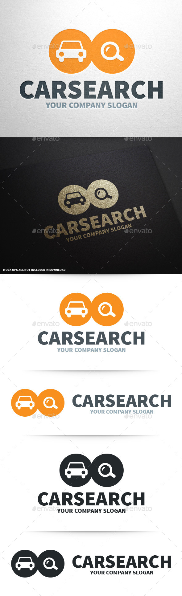 Car Search Logo Template - Objects Logo Templates
