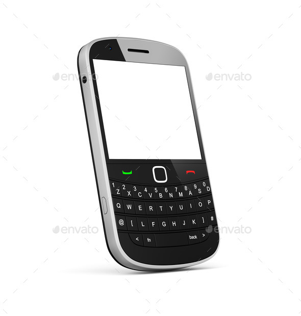 Black Mobile Phone - Stock Photo - Images