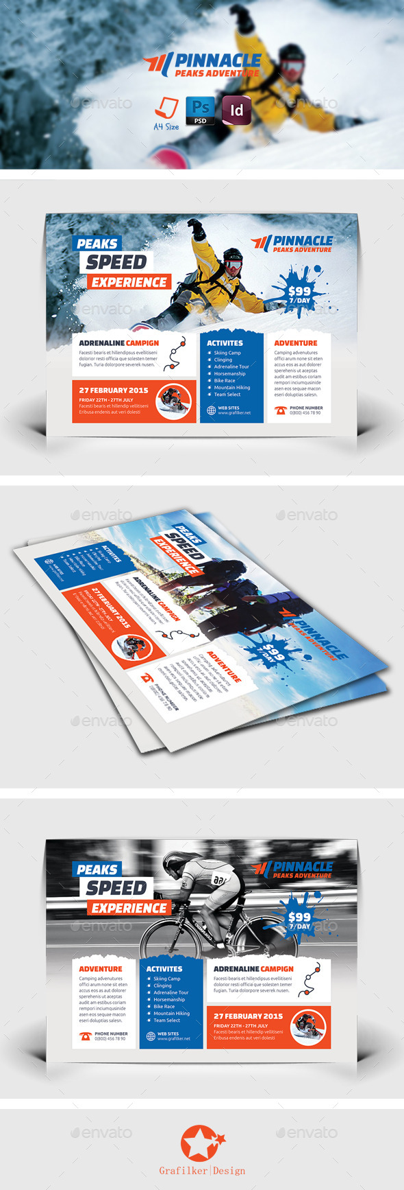 Adventure Flyer Templates - Corporate Flyers