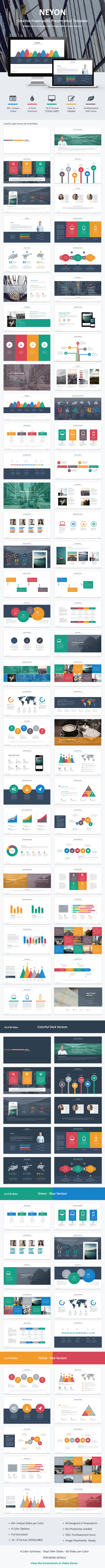Neyon - Powerpoint Template - PowerPoint Templates Presentation Templates