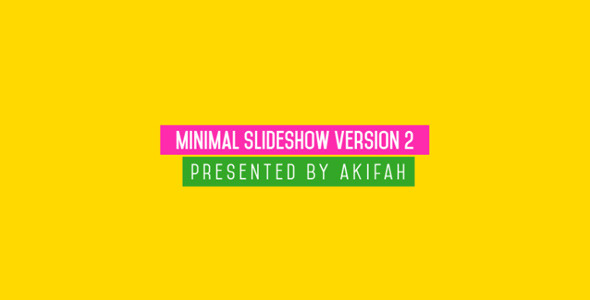 Minimal Slideshow V.2