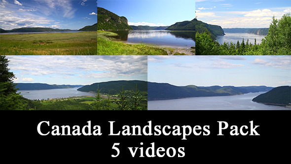 Canadian National Park Landscape