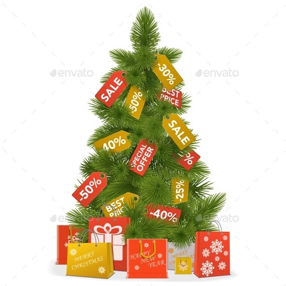 Christmas Sale Concept - Christmas Seasons/Holidays
