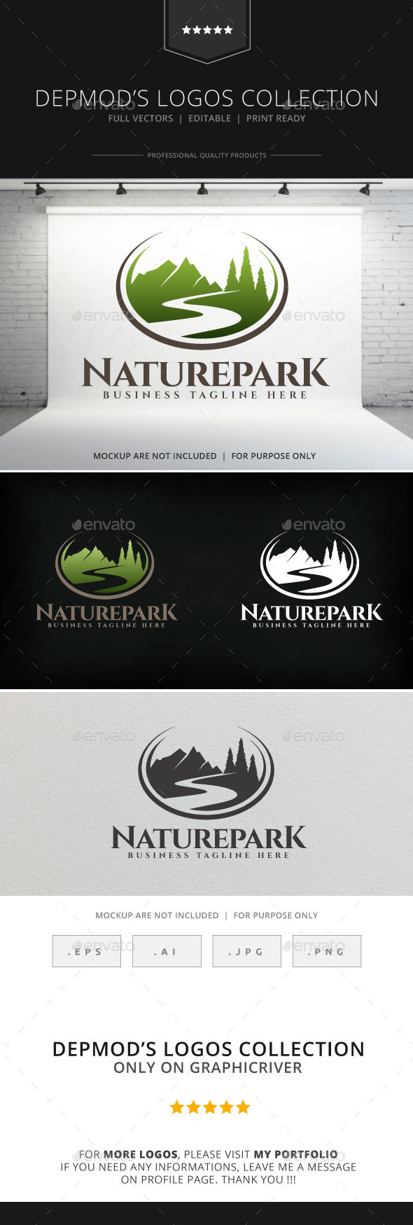 Nature Park Logo - Nature Logo Templates