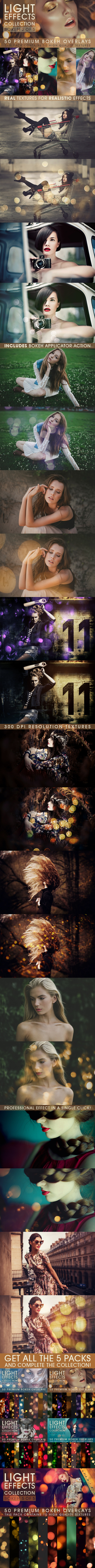 Bokeh Overlays Vol.2 - Photo Effects Actions