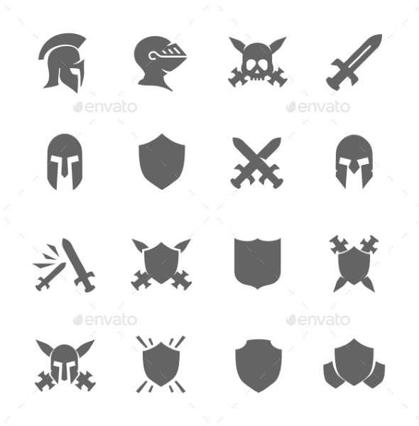 War Icons - Man-made objects Objects