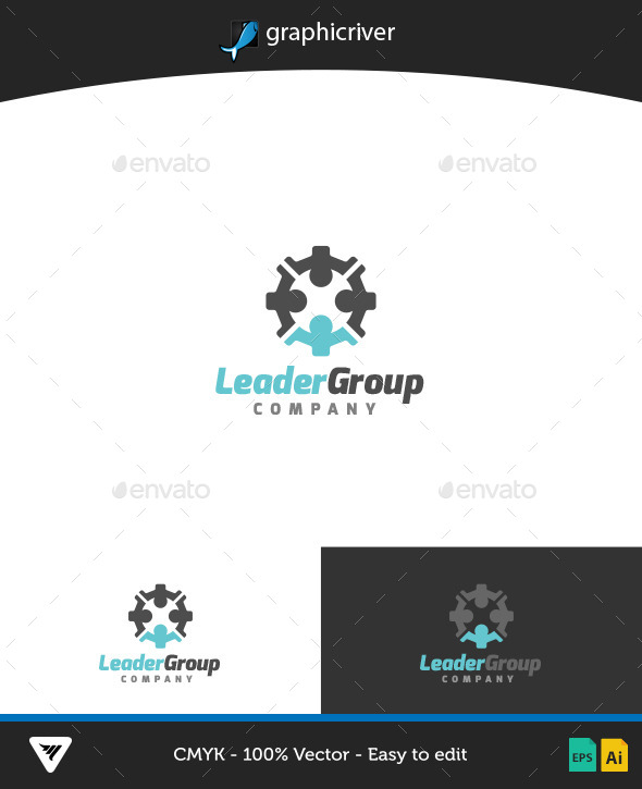 LeaderGroup Logo - Logo Templates