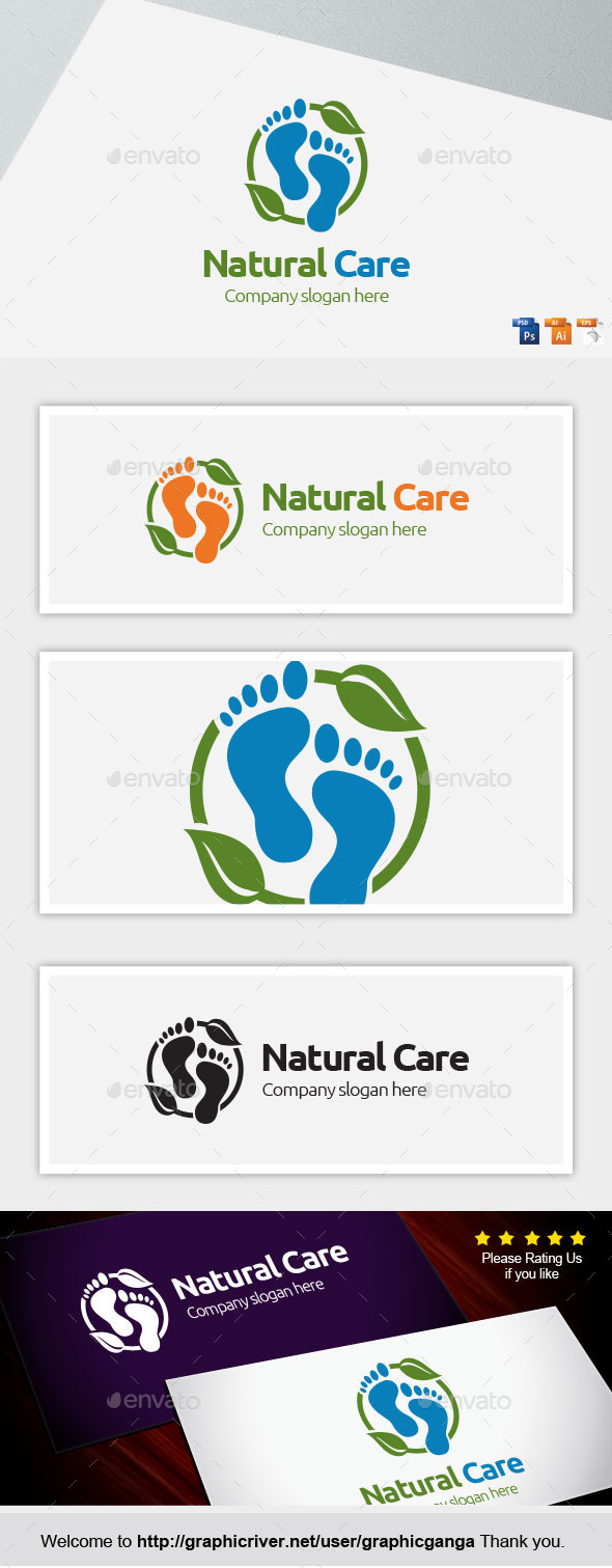 Natural Care - Nature Logo Templates
