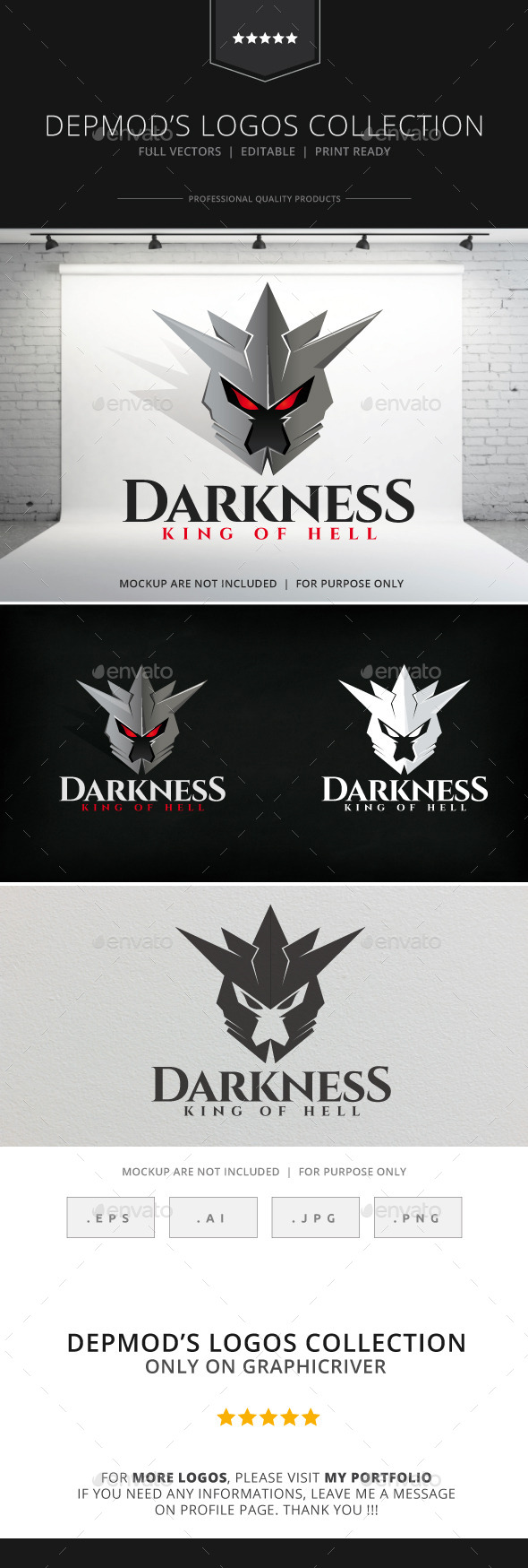 Darkness Logo - Objects Logo Templates
