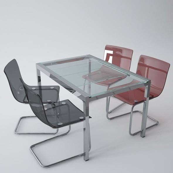 Ikea Glivarp Table - 3Docean 8949237