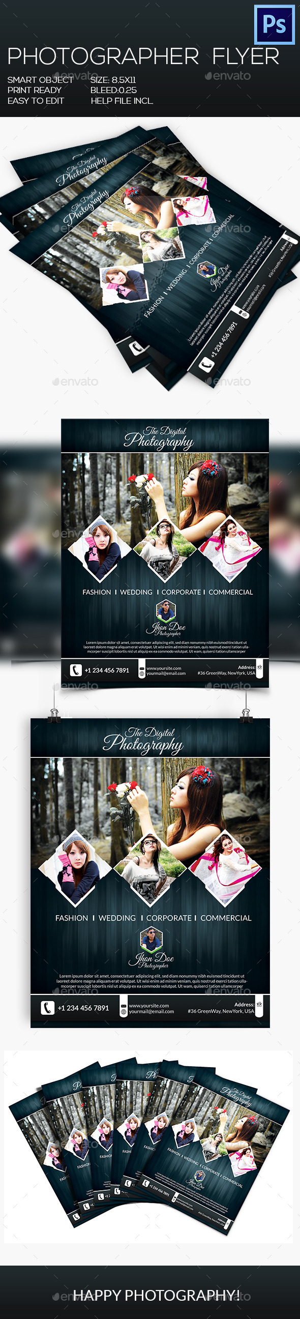 Photographer Flyer - Corporate Flyers