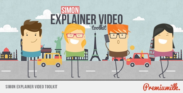 Simon Explainer Video - VideoHive 8954003