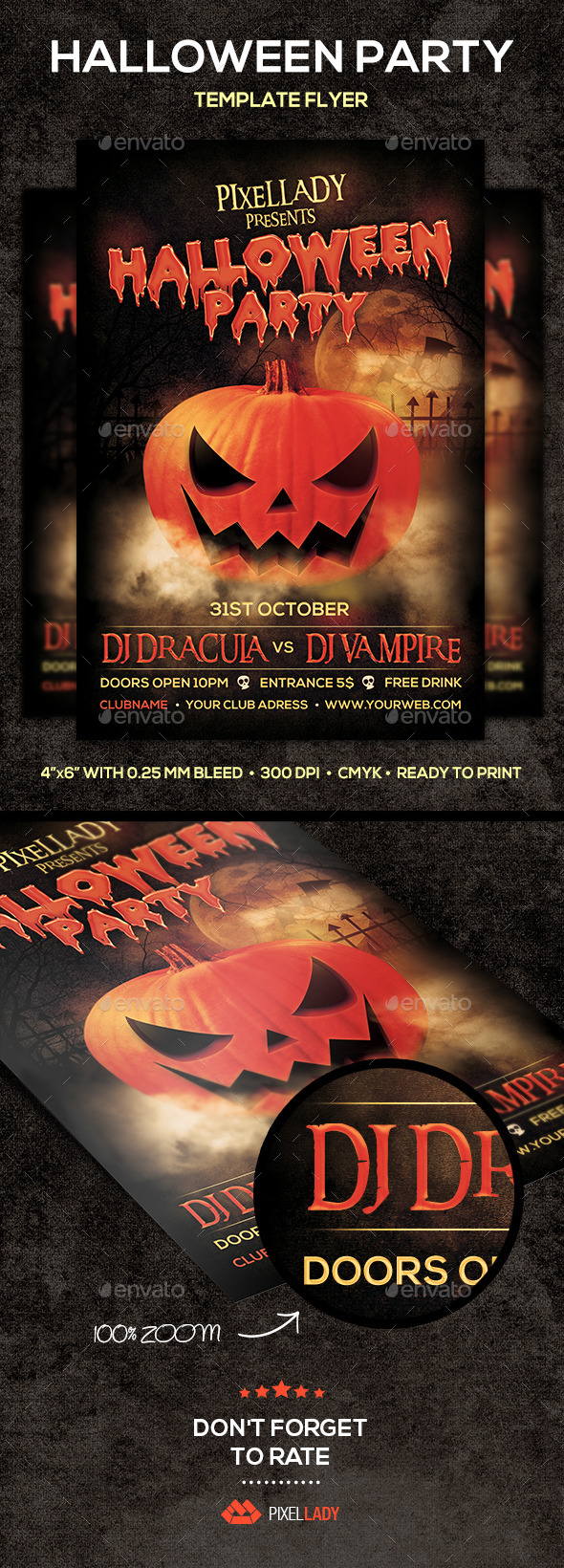 Halloween Party Flyer - Events Flyers