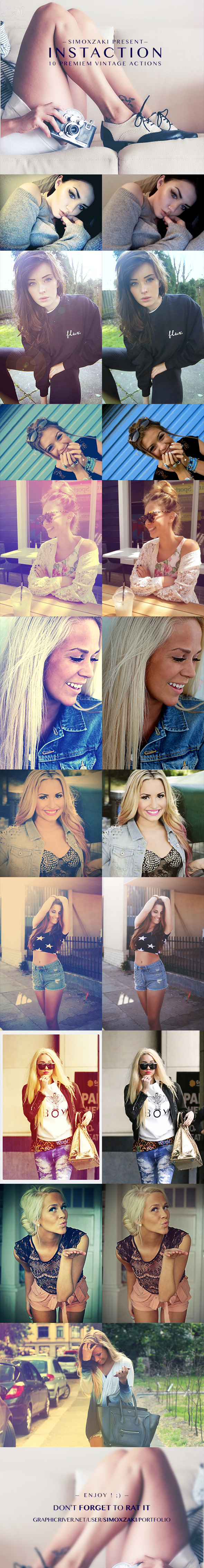 Instaction - Photo Effects Actions