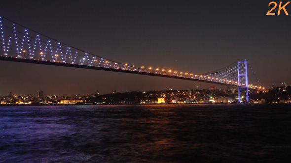 Bosphorus Bridge Day To Night 5