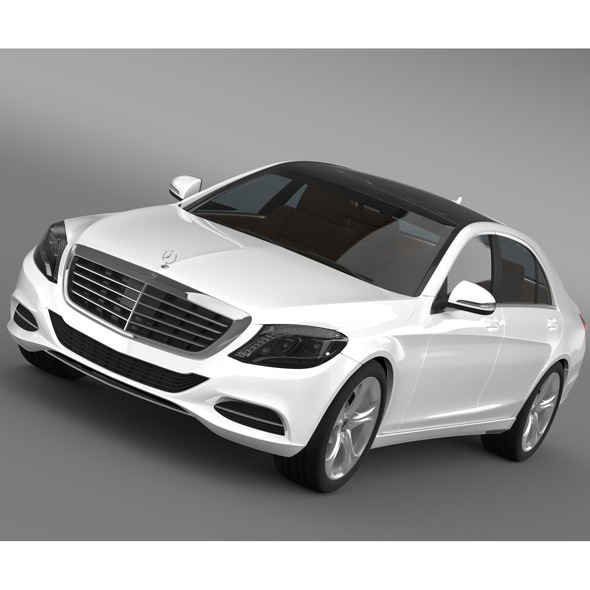 Mercedes Benz S 500 Plug In Hybrid W222 2013 - 3DOcean Item for Sale
