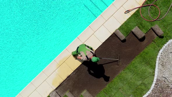 New Natural Grass Turfs installation by Pro Gardener alt