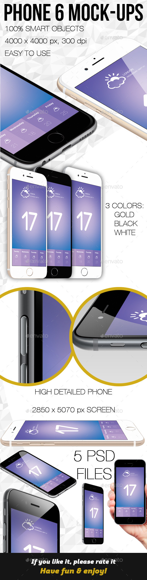 Phone 6 Mock-ups